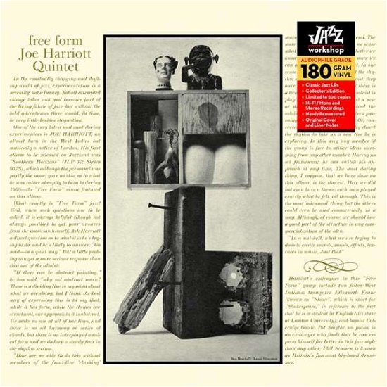 Cover for JOE HARRIOTT Quintet · Free Form (LP) (2022)