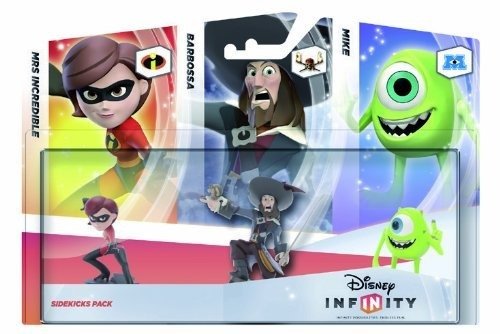 Disney Infinity Sidekicks 3 Pack (Mrs Incredible, Barbossa, Mike) (DELETED LINE) - Disney Interactive - Mercancía - Disney - 8717418380939 - 22 de agosto de 2013