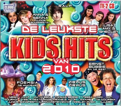 De Leukste Kids Hits Van 2010 - V/A - Music - CLOUD 9 - 8717825535939 - November 4, 2010