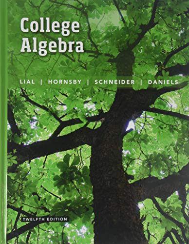 Cover for Margaret Lial · College Algebra with Integrated Review plus MyLab Math with Pearson eText and Sticker -- 24-Month Access Card Package (Print) (2016)