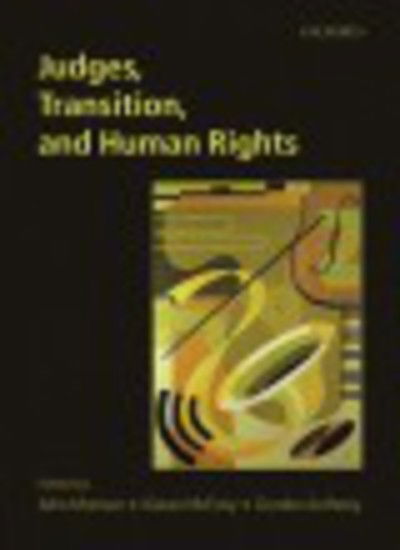 Cover for Morison · Judges, Transition, and Human Rights (Hardcover Book) (2007)