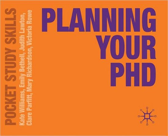 Cover for Kate Williams · Planning Your PhD - Pocket Study Skills (Paperback Book) (2010)