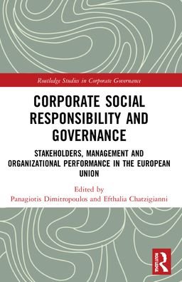Cover for Panagiotis Dimitropoulos · Corporate Social Responsibility and Governance: Stakeholders, Management and Organizational Performance in the European Union - Routledge Studies in Corporate Governance (Taschenbuch) (2023)