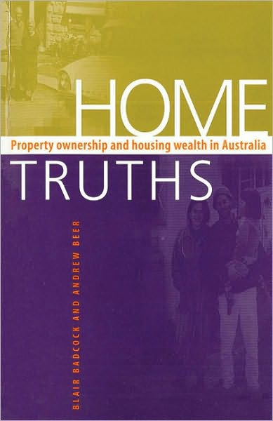 Cover for Blair Badcock · Home Truths (Paperback Book) (1996)