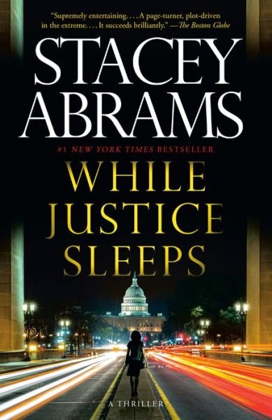 Cover for Stacey Abrams · While Justice Sleeps (Pocketbok) (2022)