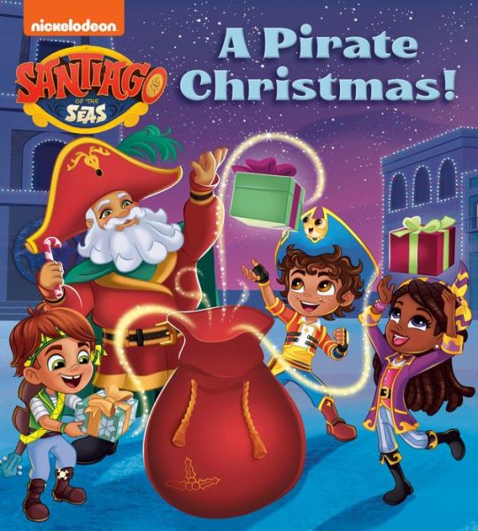 Cover for Random House · A Pirate Christmas! (Santiago of the Seas) (Board book) (2022)