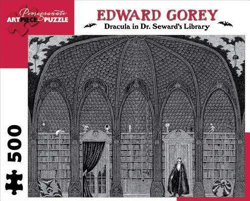 Cover for Edward Gorey · Dracula in Dr. Seward's Library 500-Piece Jigsaw Puzzle (MERCH) (2012)