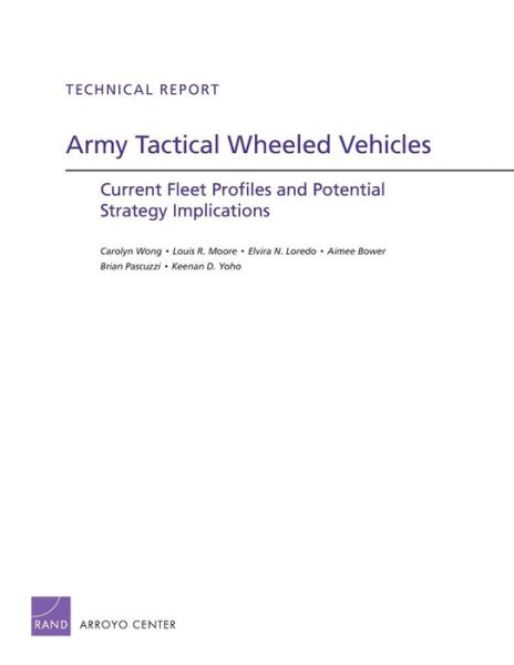 Cover for Yoho · Army Tactical Wheeled Vehicles: Current Fleet Profiles and Potential Strategy Implications (Paperback Book) (2011)