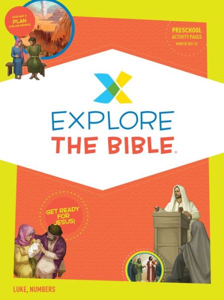 Cover for Lifeway Kids · Explore the Bible: Preschool Activity Pages - Winter 2022 (Pocketbok) (2021)