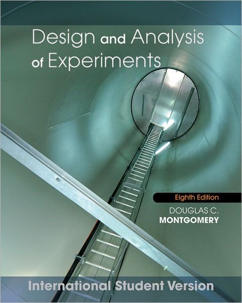 Cover for Montgomery · Design and Analysis of Exper (Bog) [8th Edition International Student Version edition] (2012)