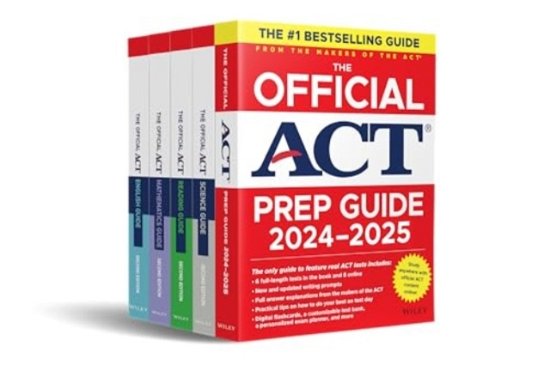 The Official ACT Prep & Subject Guides 2024-2025 Complete Set - Act - Boeken - John Wiley & Sons Inc - 9781394259939 - 2 juli 2024