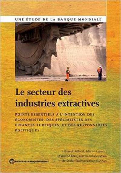 Cover for Håvard Halland · The extractive industries sector (Book) (2016)