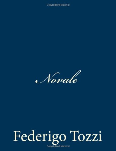 Cover for Federigo Tozzi · Novale (Paperback Book) [Italian edition] (2013)