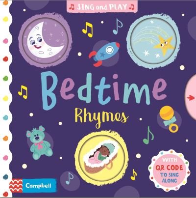 Cover for Campbell Books · Bedtime Rhymes - Sing and Play (Tavlebog) (2021)