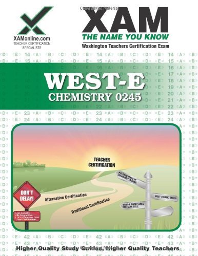 Cover for Sharon Wynne · West-e Chemistry 0245 Teacher Certification Test Prep Study Guide (Xam West-e / Praxis Ii) (Taschenbuch) (2008)