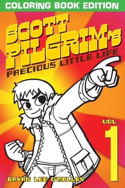 Cover for Bryan Lee O'Malley · Scott Pilgrim’s Precious Little Life Coloring Book (Paperback Book) (2024)