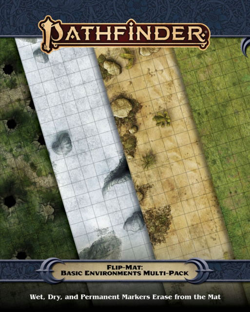 Pathfinder Flip-Mat: Basic Environments Multi-Pack - Jason Engle - Brætspil - Paizo Publishing, LLC - 9781640785939 - 9. juli 2024