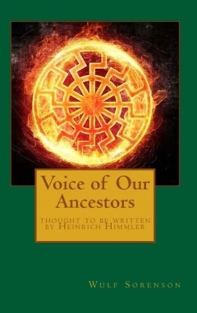 Cover for Wulf Sorenson · Voice of Our Ancestors (Hardcover Book) (2015)