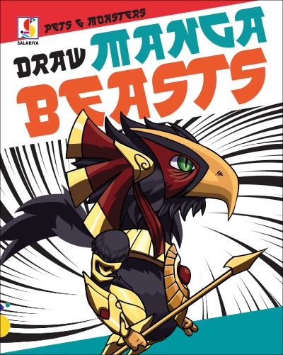 Cover for Max Marlborough · Draw Manga Beasts (Paperback Book) (2022)