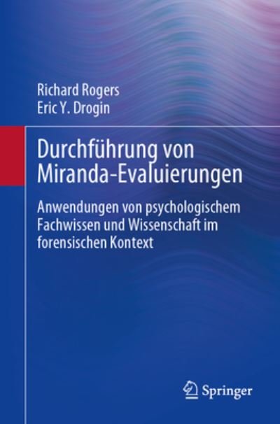Cover for Richard Rogers · Durchführung Von Miranda-Evaluierungen (Buch) (2023)