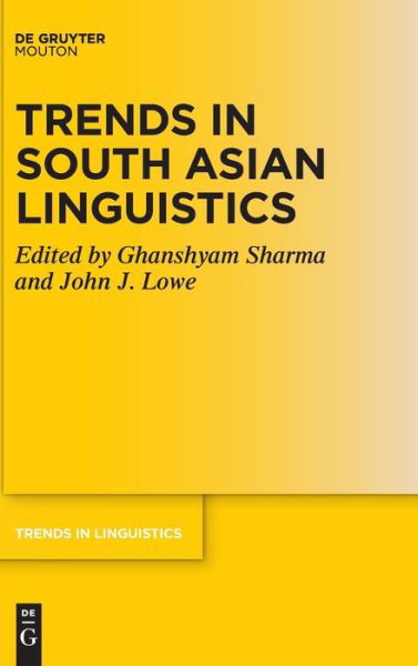 Cover for Ghanshyam Sharma · Trends in South Asian Linguistics (Innbunden bok) (2021)