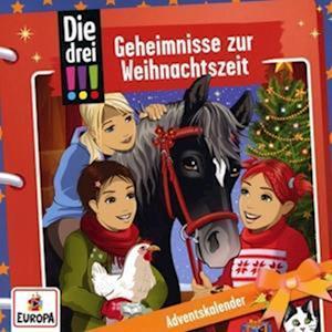 Cover for CD Die Drei!!! Adventskalender - Geheimnis zu Weihnachtszeit (CD)