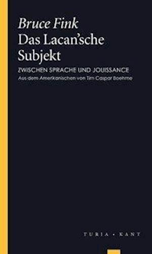 Cover for Fink · Das Lacan'sche Subjekt (Bog)