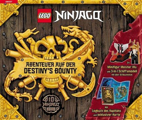 Cover for AMEET Verlag · LEGO® NINJAGO® - Abenteuer auf der Destiny's Bounty (Paperback Book) (2021)