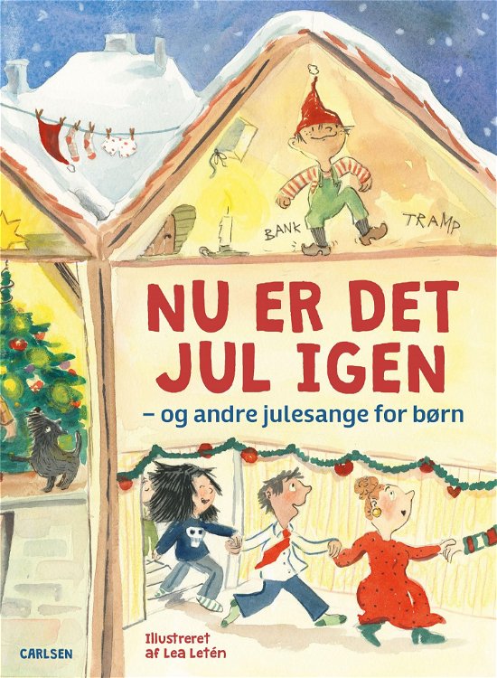 Cover for . · Nu er det jul igen (Cardboard Book) [1th edição] (2020)