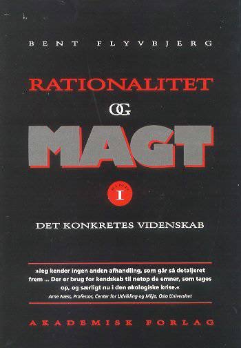 Cover for Bent Flyvbjerg · Rationalitet og magt I (Bound Book) [1er édition] (2001)