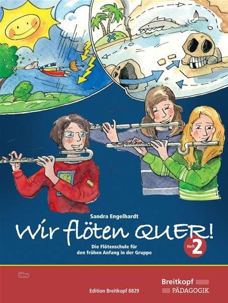 Cover for Engelhardt · Wir flöten Quer Bd.2! (Buch) (2018)