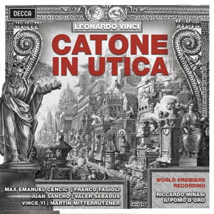 Cover for Max Emanuel Cencic · Vinci: Catone in Utica (CD) (2015)