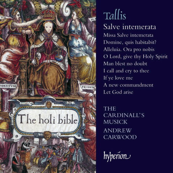 Tallissalve Intmerata - Cardinalls Musickcarwood - Musik - HYPERION - 0034571179940 - 2. september 2013