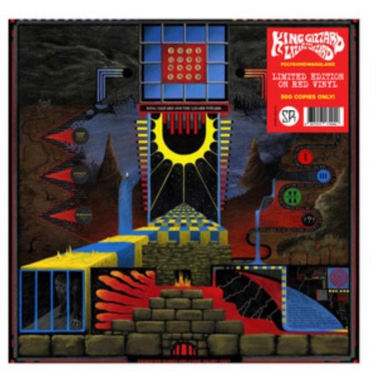 Cover for King Gizzard and the Lizard Wizard · Polygondwanaland (Red Vinyl) (LP) (2023)