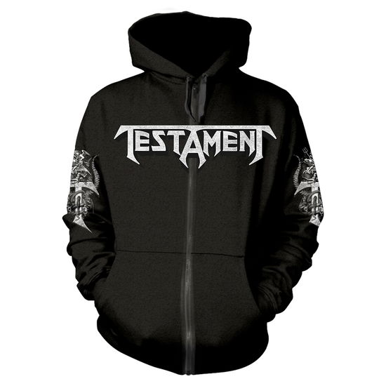 Cover for Testament · Pitchfork Horns (Hoodie) [size XL] [Black edition] (2020)