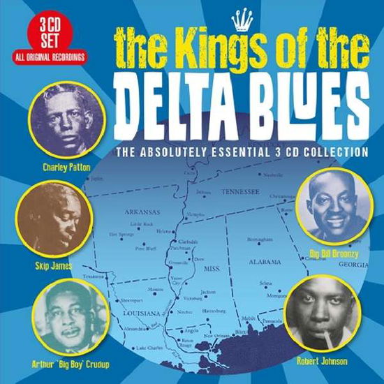 The Kings Of The Delta Blues - V/A - Musik - BIG 3 - 0805520131940 - 31 augusti 2018