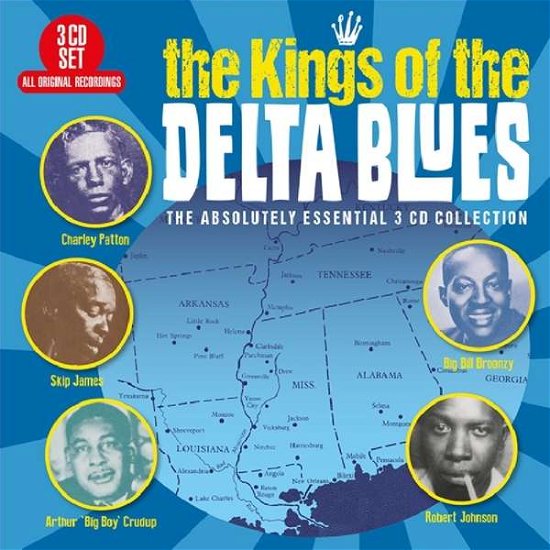 The Kings Of The Delta Blues - V/A - Musiikki - BIG 3 - 0805520131940 - perjantai 31. elokuuta 2018