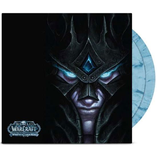 Cover for World Of Warcraft: Wrath Of The Lich King (LP) [Blue Splatter Vinyl edition] (2023)