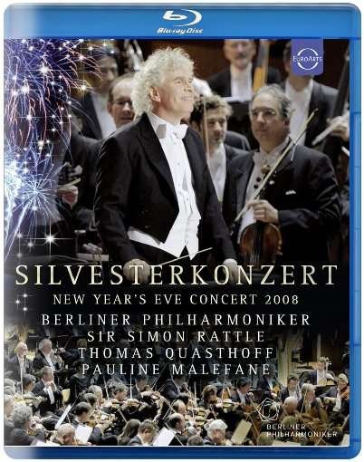 Cover for Berliner Philharmoniker / Simon Rattle · Silvesterkonzert 2008 - Gala From Berlin (Blu-ray) (2017)