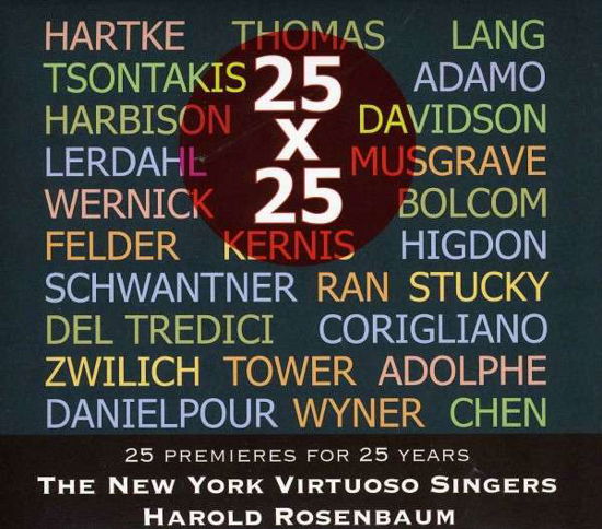 New York Virtuoso Singers-25x25 - New York Virtuoso Singers - Musik - Allegro - 0884501946940 - 2. august 2018