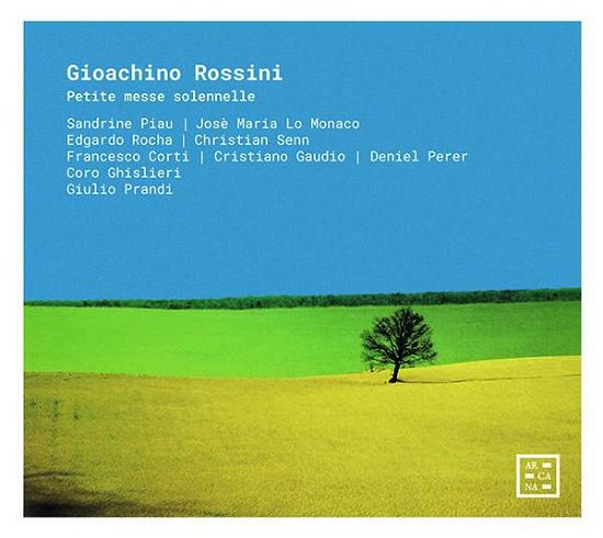Cover for Giulio Prandi / Sandrine Piau / Coro Ghislieri · Rossini: Petite Messe Solennelle (CD) (2021)