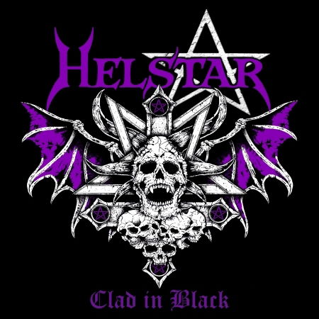 Clad In Black - Helstar - Musik - MASSACRE - 4028466911940 - 9. april 2021
