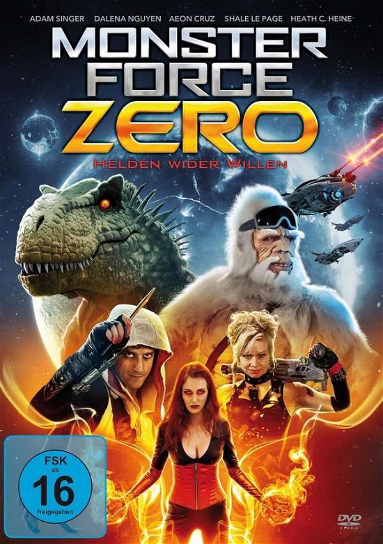 Cover for Adam Singer · Monster Force Zero (DVD) (2024)