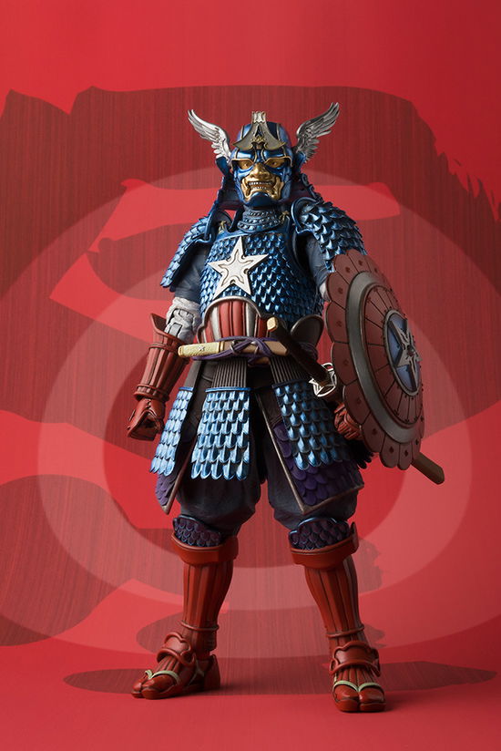 Cover for Bandai Meisho Manga Realization · Samurai Captain America (Toys) (2018)