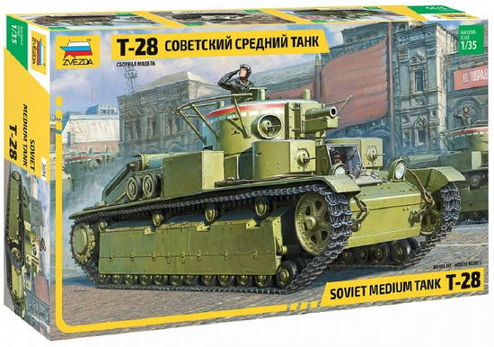 Cover for Zvezda · T-28 Heavy Tank (Toys)