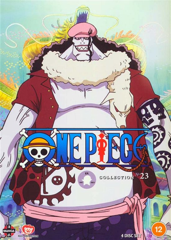 Cover for One Piece - Collection 23 (Epi · One Piece Collection 23 Episodes 541 to 563 (DVD) (2020)