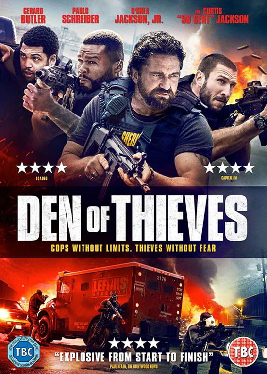 Cover for Den Of Thieves (DVD) (2018)