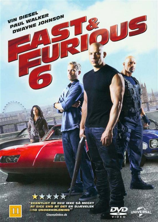 Fast and Furious 6 - Vin Diesel / Paul Walker / Dwayne Johnson - Movies - PCA - UNIVERSAL PICTURES - 5050582936940 - September 26, 2013