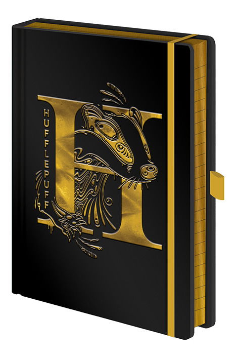 HARRY POTTER - Notebook A5 Premium - Hufflepuff Fo - P.Derive - Marchandise -  - 5051265726940 - 24 avril 2019