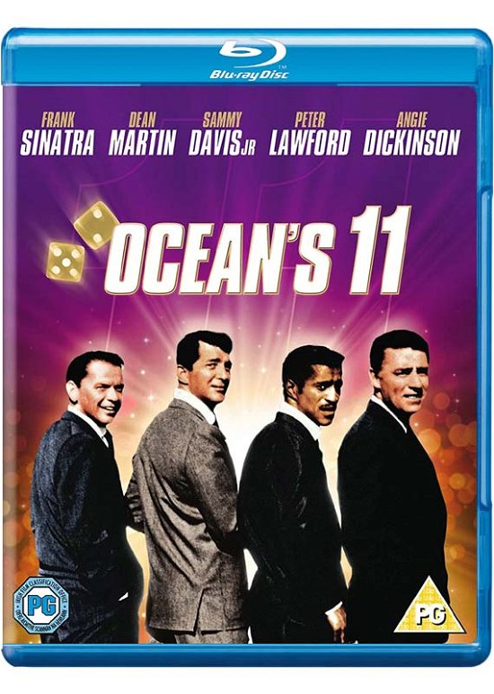 Cover for Ocean's 11 [blu-ray] [1960] · Oceans 11 (1960) (Blu-ray) (2018)